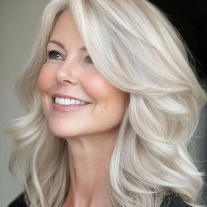⚡Final Hours –🌷2026 New Lightweight & Breathable Wavy Hair Topper