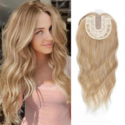 ⚡Final Hours –🌷2026 New Lightweight & Breathable Wavy Hair Topper