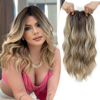 🔥Dark Brown Root to Blonde Ombre with Highlights