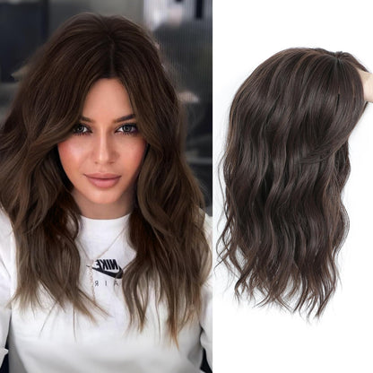 ⚡Final Hours –🌷2026 New Lightweight & Breathable Wavy Hair Topper