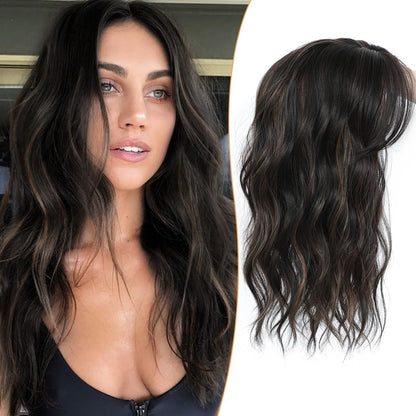 ⚡Final Hours –🌷2026 New Lightweight & Breathable Wavy Hair Topper
