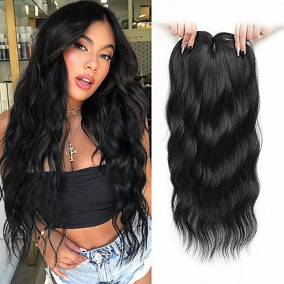 ⚡Final Hours –🌷2026 New Lightweight & Breathable Wavy Hair Topper