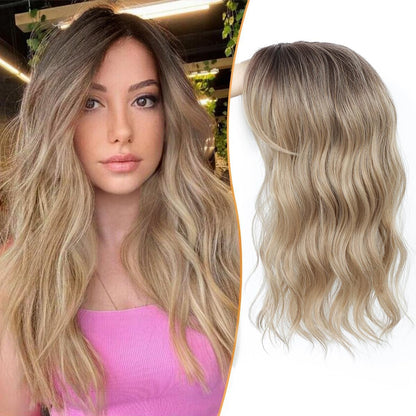 ⚡Final Hours –🌷2026 New Lightweight & Breathable Wavy Hair Topper