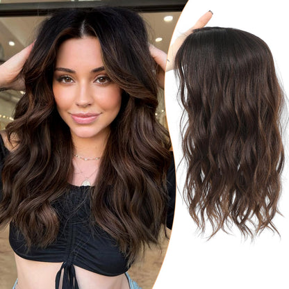 ⚡Final Hours –🌷2026 New Lightweight & Breathable Wavy Hair Topper