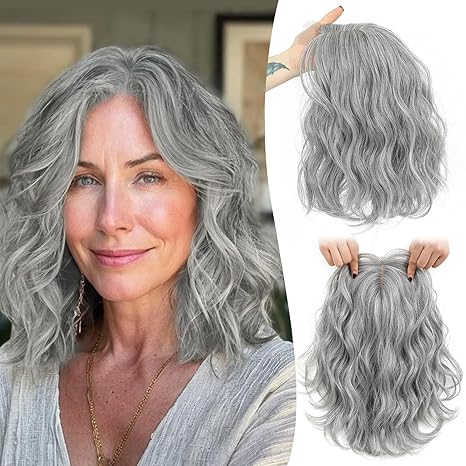 ⚡Final Hours –🌷2026 New Lightweight & Breathable Wavy Hair Topper