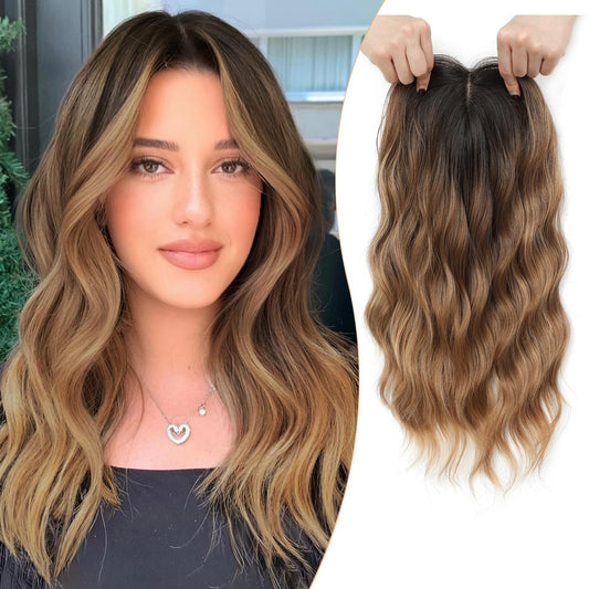 ⚡Final Hours –🌷2026 New Lightweight & Breathable Wavy Hair Topper