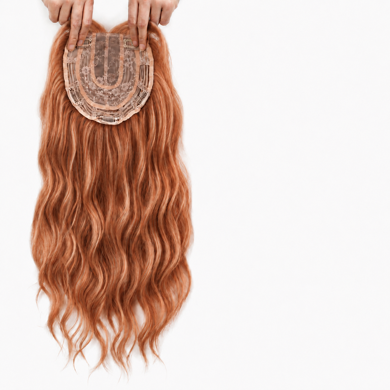 ⚡Final Hours –🌷2026 New Lightweight & Breathable Wavy Hair Topper