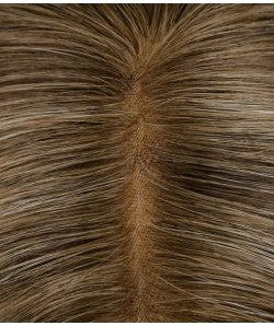 8.5” x 9” Breeze | Ultra-breathable Lace Top Human Hair Topper With Lace Front| Ponytail Topper|Low Density